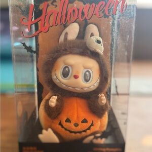 Halloween Pumpkin Labubu